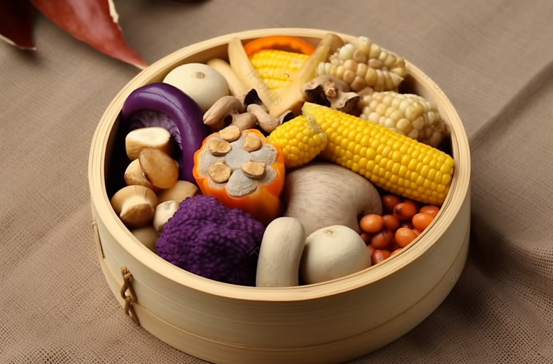 健康丰富绿色食品蒸粗粮实拍图,高清,摄影图,摄影图片,图片大全,摄影图免费下载